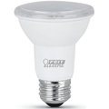 Feit Electric LED Lamp, FloodSpotlight, PAR20 Lamp, 50 W Equivalent, E26 Lamp Base, 3000 K Color Temp PAR2050/10KLED/3